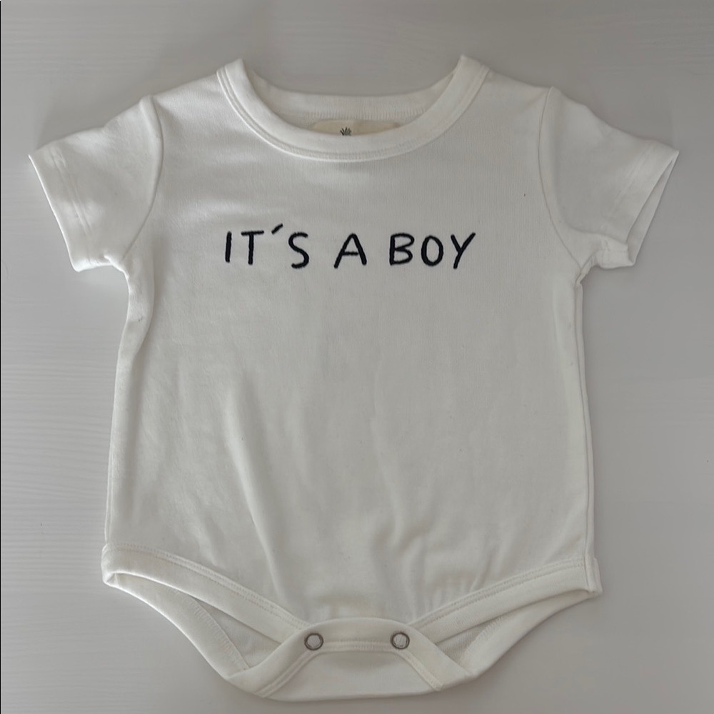 Tiny Victories Onesie (It's A Boy) NWOT
